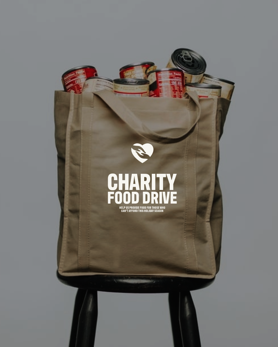 donation kiosk supporting nonprofit fundraising for food drives and community campaigns
